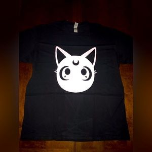 COPY - Sailor Moon Kitty Cat Luna Graphic T-Shirt